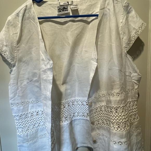 Tops - linen irish made shirt